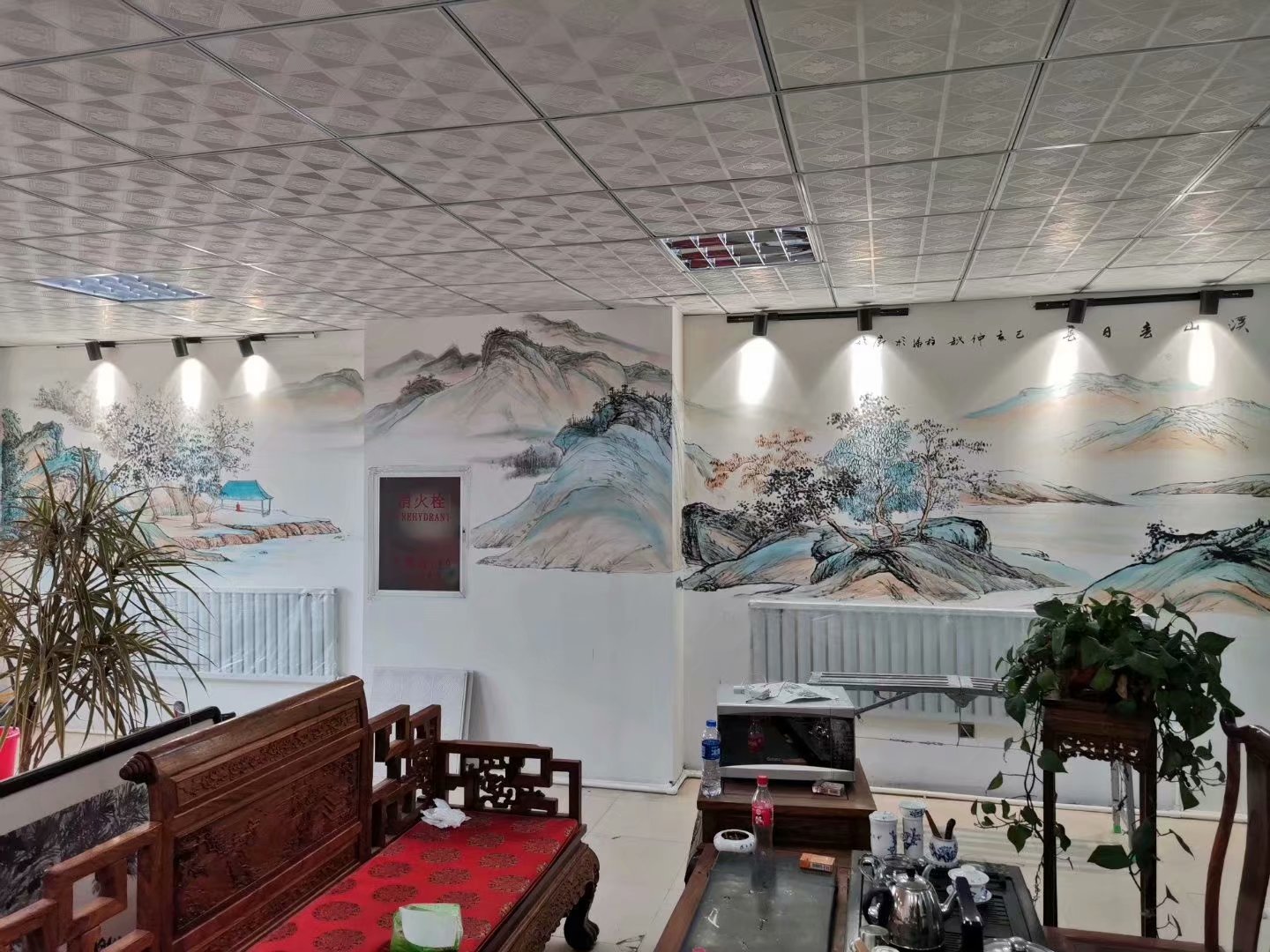 大型墻繪外框